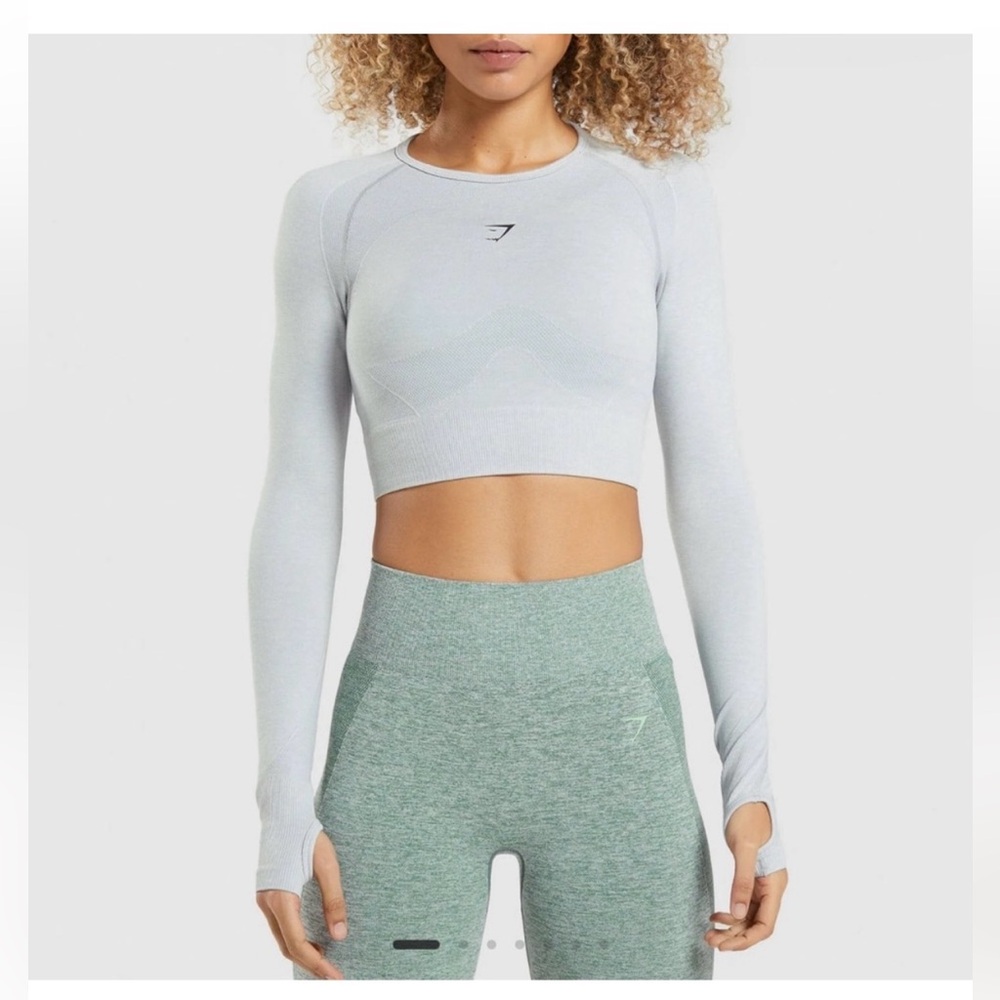 Gymshark Flex Sports Long Sleeve Crop Top